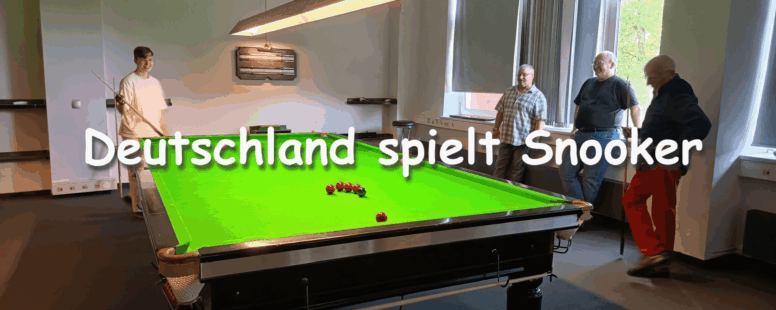 Deutschland spielt Snooker …..
